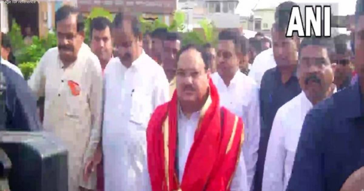 JP Nadda kickstarts two-day visit to Odisha with prayers at Shree Jagannatha Temple in Puri